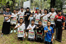 Santri AFNA Ukir Prestasi, Juara 1 Voli U-14 Mukomuko