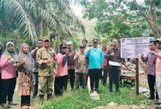 Pembangunan Fisik Dimulai, Pemdes Lubuk Sanai III Fokus Benahi Infrastruktur Desa
