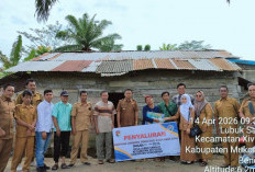 Tiga KPM di Lubuk Sanai II Terima BLT Dana Desa 2026