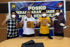 Diduga Bandar Narkotika, Resedivis Ditangkap Polda Bengkulu