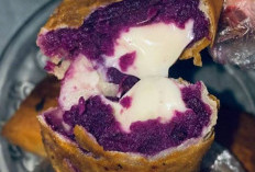 Resep Lumpia Ubi Ungu Lumer dengan Susu Kental dan Cokelat Hangat, Cocok untuk Jualan 