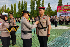 Sertijab PJU, Kapolres Bengkulu Utara Tekankan Loyalitas