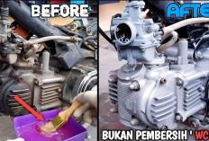 Cara Mudah Bersihkan Blok Motor Super Kilat, Hanya Modal 15 Ribuan Langsung Kinclong