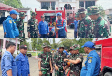 Perkuat Respons Darurat, Batalyon TP 847/Vahakah Siagakan 2 Unit Damkar untuk Masyarakat