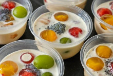 Cocok Jadi Minuman untuk Buka Puasa, Ini Resep Es Buah Jelly Ball yang Segar 