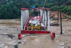 Ambruknya Rangka Jembatan Lubuk Selandak Murni Disebabkan Bencana