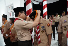 Pramuka Bengkulu Diminta Mantapkan Komitmen Menuju Indonesia Emas 2045