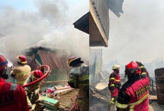 Kabakaran Landa Pemukiman Padat Penduduk, 21 Rumah dan Bedengan Terdampak