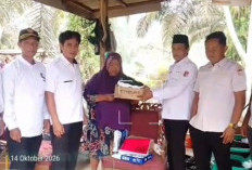 Dua Anak Kembar Yatim Piatu Putus Sekolah, Pemdes Lubuk Sanai II Turun Tangan