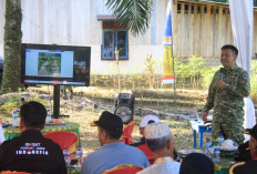 Perkuat Akses Pedalaman, Kodim 0423 Bengkulu Utara Bangun Jembatan Gunung Besar 