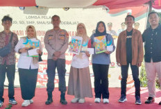 Ratusan Pelajar Tampil Kreatif di Perlombaan Mewarnai dan Paduan Suara