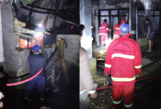 Jelang Subuh, Rumah Warga Senali Ludes Terbakar, 2 Orang Dikabarkan Meninggal Dunia