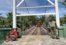 Kemhan RI dan Kodim 0428 Hadirkan Solusi Nyata, Jembatan Perintis Garuda Kini Aman Dilintasi