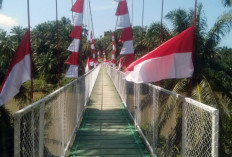 TNI Tuntaskan Pembangunan Jembatan Gantung Kualalangi, Warga Tak Lagi Terisolasi