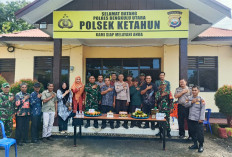 HUT Bhayangkara ke-80, Diguyur Dukungan Tripika, Kapolsek Raih Penghargaan Kapolres