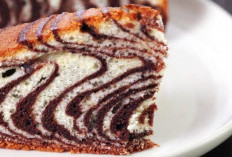 Dikenal Cantik dan Lembut, Ini Resep Zebra Cake
