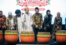 Dibuka Gubernur, Gebyar Merah Putih Bengkulu Utara Diguyur Hujan Deras