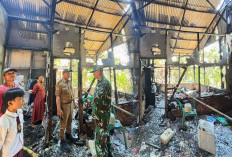 Ditinggal ke Kantor Desa, Rumah Lansia Penerima PKH Ludes Terbakar