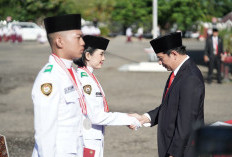 Purna Tugas, 44 Paskibraka Bengkulu Utara Tahun 2025 Resmi Dibubarkan
