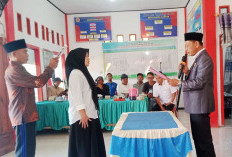 Perekrutan Tuntas, Pemdes Muara Santan Lantik Perangkat Desa 