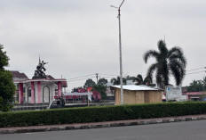 Percantik Wajah Kota, Pemkab Renovasi Bundaran Arga Makmur
