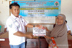 Percepat BLT DD TA 2026, Pemdes Napal Putih Salurkan Rp900 Ribu untuk 11 KPM