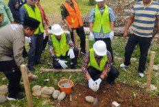 Didampingi Tim Kejati, Pembangunan Gedung Balai Nikah KUA Pinang Raya Dimulai