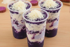 Olahan Ubi Ungu yang Dibuat Es, Cocok Dinikmati Sebagai Sajian Lebaran