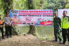 Makan Korban Jiwa, Polres Bengkulu Utara Pasang Imbauan di Objek Wisata