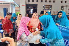 TP PKK dan DWP Bengkulu Peduli, Turun Bantu Korban Kebakaran
