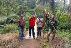 Jembatan Gantung Wisata Kemumu Masuk Program Perintis TNI