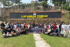 Lewat Latihan Menembak, BI Bengkulu Uji Konsentrasi dan Fokus Wartawan