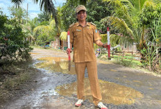 Soal Jalan Pondok Bakil, Kades Bakal Kembalikan Patok Bambu ke Kantor Gubernur 