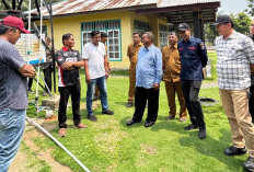 PHO Bangunan 4 Titik Sumur Bor, Wabup dan Ketua Komisi III DPRD BU Cek Fisik