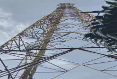 Warga Lubuk Sanai Resah Tower Keropos Tak Tersentuh Perawatan