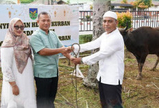 Potong 12 Ekor Hewan Kurban, Danrem 041/Gamas: Semangat Berbagai Idul Adha