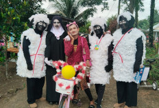 Demi Merah Putih, Busana Domba Jadi Pusat Perhatian Warga Lubuk Sanai 3