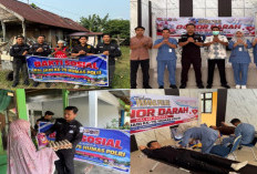 Polisi Hadir untuk Sesama, Humas Polres Mukomuko Gelar Aksi Sosial